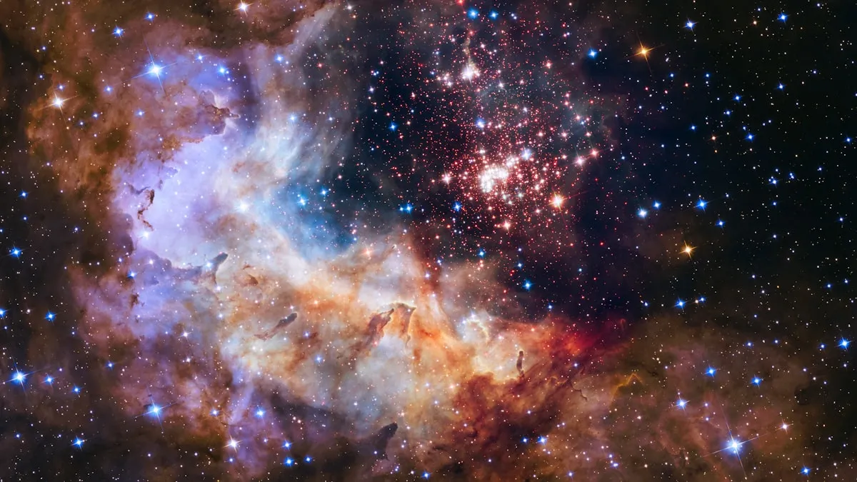 La NASA detecta agua y polvo estelar orbitando una estrella con agujero negro cercano