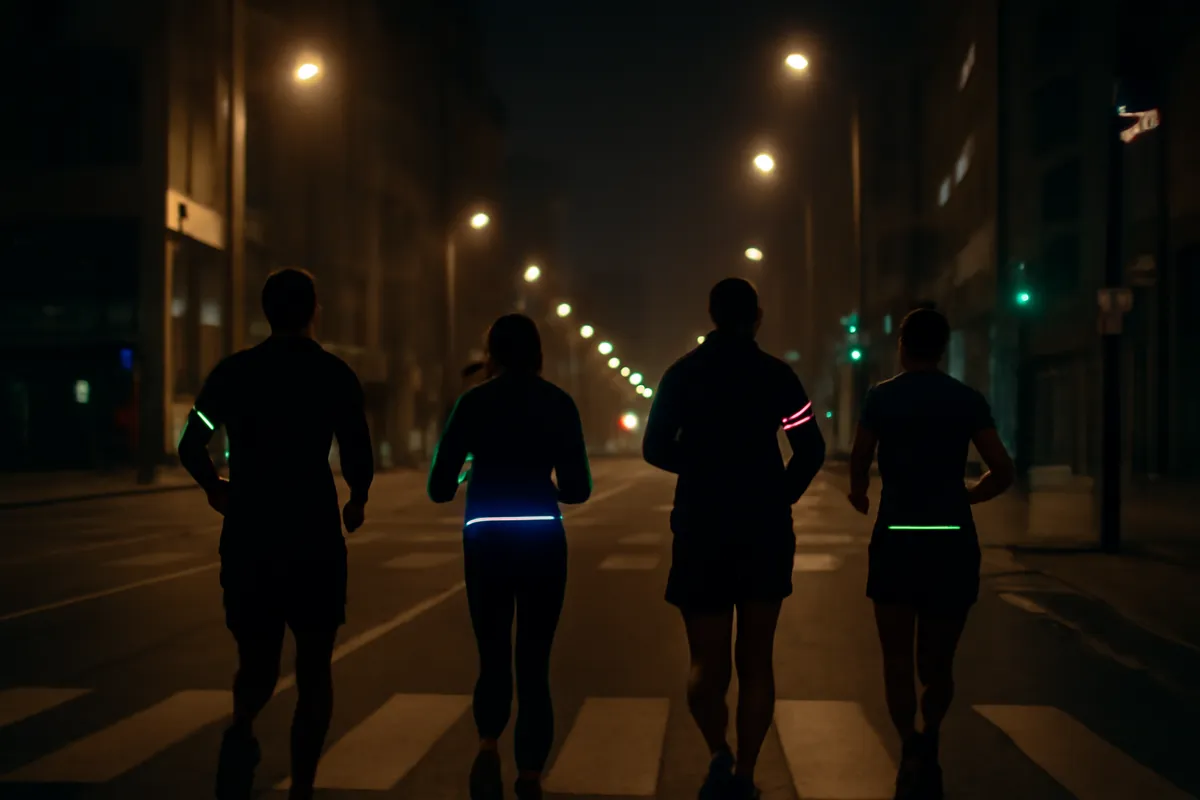 Sofía celebra una carrera nocturna con música y luces en sus calles